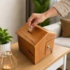 wooden bank